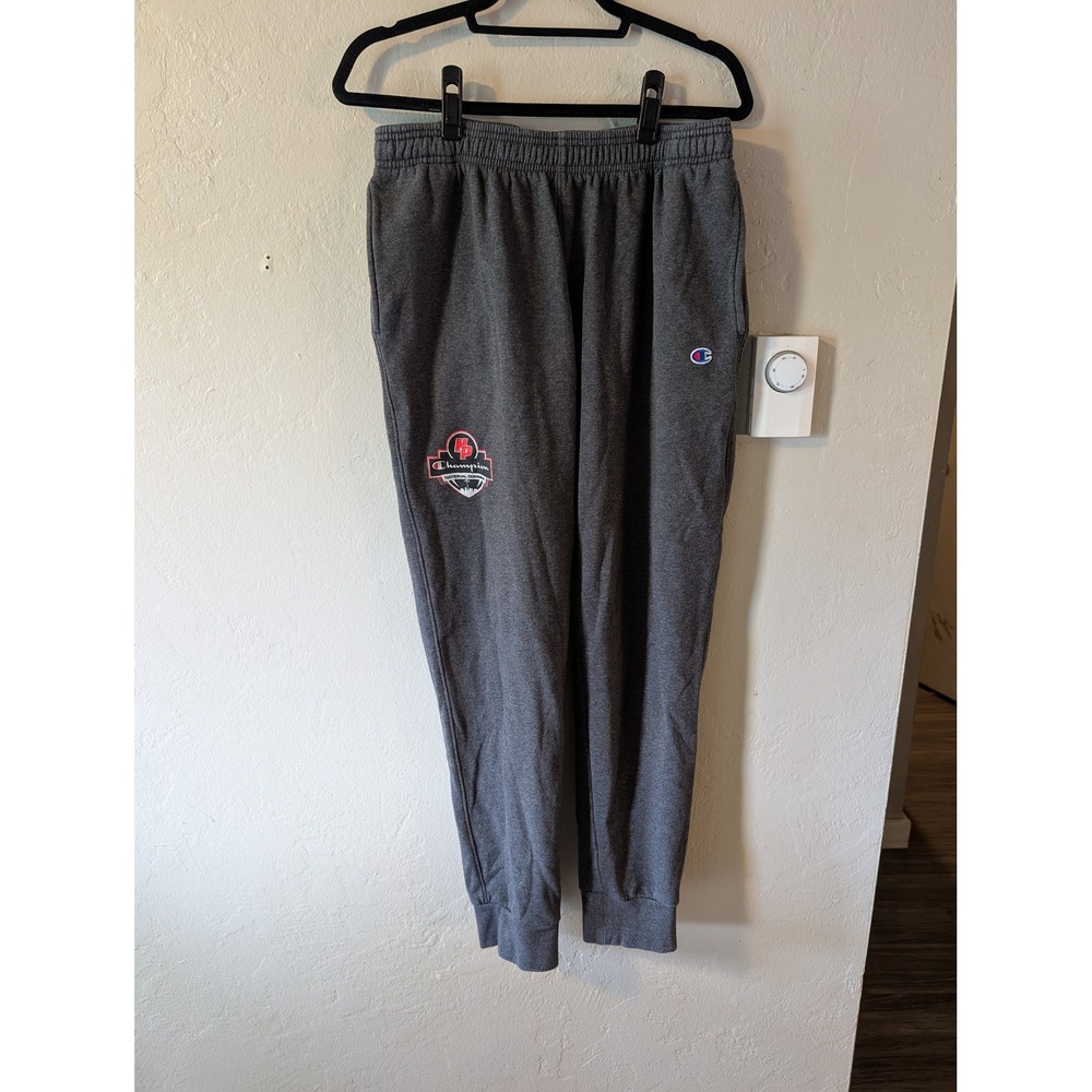 Mens Champion Gray Joggers Size L